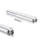 Plastic Electroplating Telescopic Shaft Tissue Box Toilet Paper Roll Bar Telescopic Toilet Paper Holder - Side View