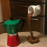 Floating Spilling Coffee Cup Spilling Pouring Coffee Cup Sculpture Sculpture for Kitchen Dining Room Decor