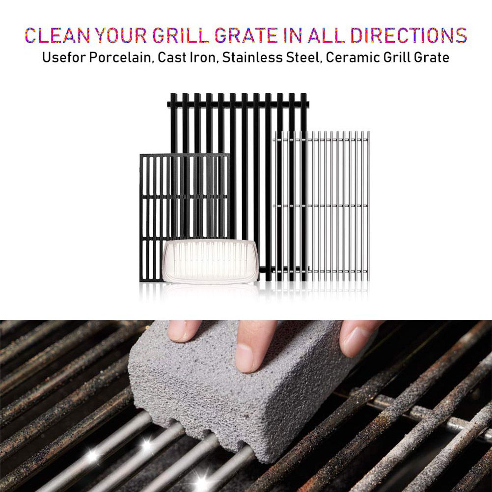 4Pcs Grill Cleaning Bricks Blocks Reusable Descaling Cleaning Pumice Stones for Removing Stains BBQ Cleaning