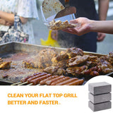 4Pcs Grill Cleaning Bricks Blocks Reusable Descaling Cleaning Pumice Stones for Removing Stains BBQ Cleaning