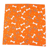 Halloween Dog Bandanas Pet Collar Bandana Pet Scarf Neckerchief Washable Dog Bibs for Dog and Cat - Side View