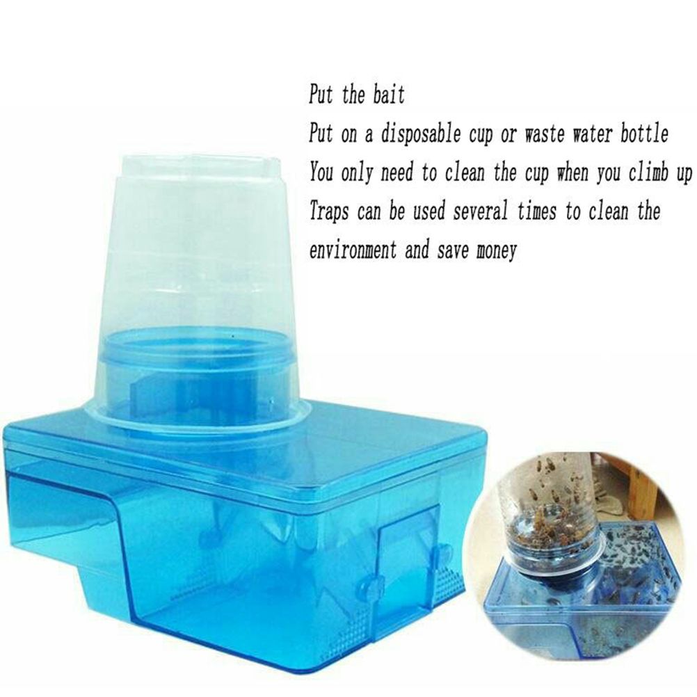 Cockroaches Catcher Box Cock Roach Repeller Killer Insect Pest Control Effective Traps