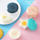 4 PCS Silicone Egg Poaching Cups Egg Cooker Nonstick Poached Egg Maker for Cooking Breakfast Egg Sandwiches