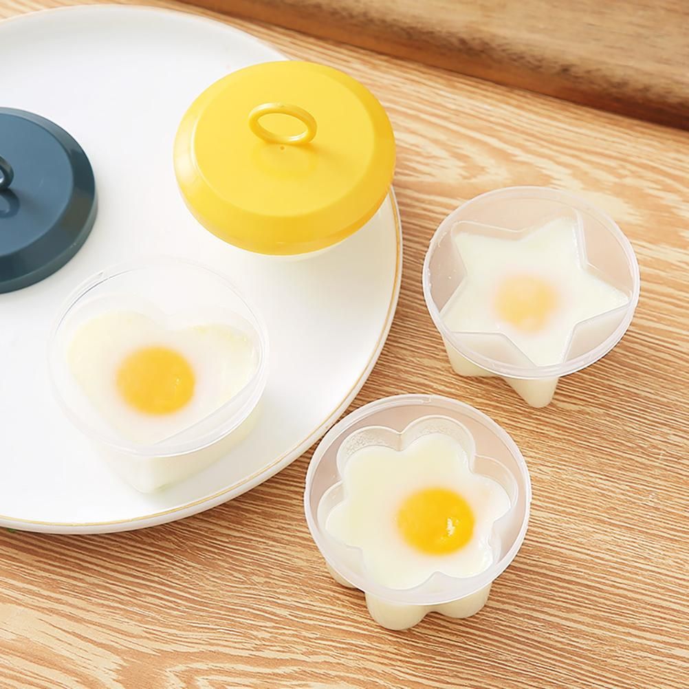 4 PCS Silicone Egg Poaching Cups Egg Cooker Nonstick Poached Egg Maker for Cooking Breakfast Egg Sandwiches