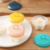 4 PCS Silicone Egg Poaching Cups Egg Cooker Nonstick Poached Egg Maker for Cooking Breakfast Egg Sandwiches