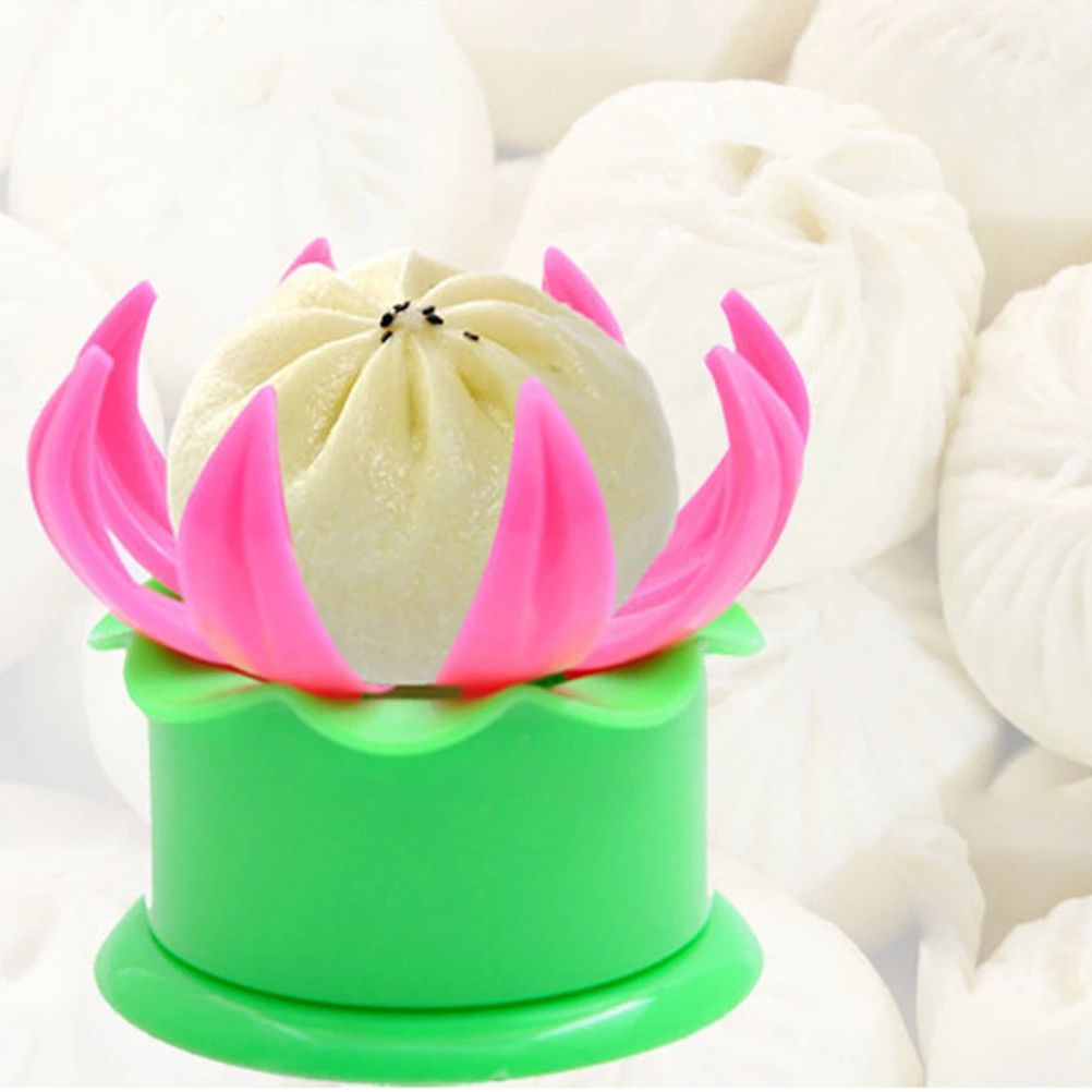 2PCS Manual Dumpling Mold Steamed Stuffed Bun Mold DIY Pastry Pie Mold for Kitchen Cooking Tools