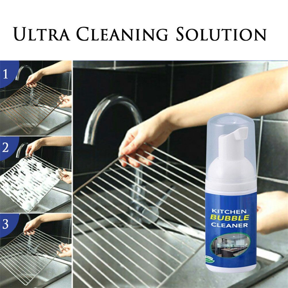 Multifunctional Foam Cleaner Cleaning Bubble Spray Kitchen Grease Cleaner