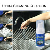Multifunctional Foam Cleaner Cleaning Bubble Spray Kitchen Grease Cleaner - Close-Up Angle
