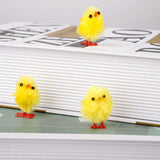 60PCS Mini Easter Chicks Yellow Easter Decoration Toy Spring Home Garden Decor Party Favors and Gifts for Kids