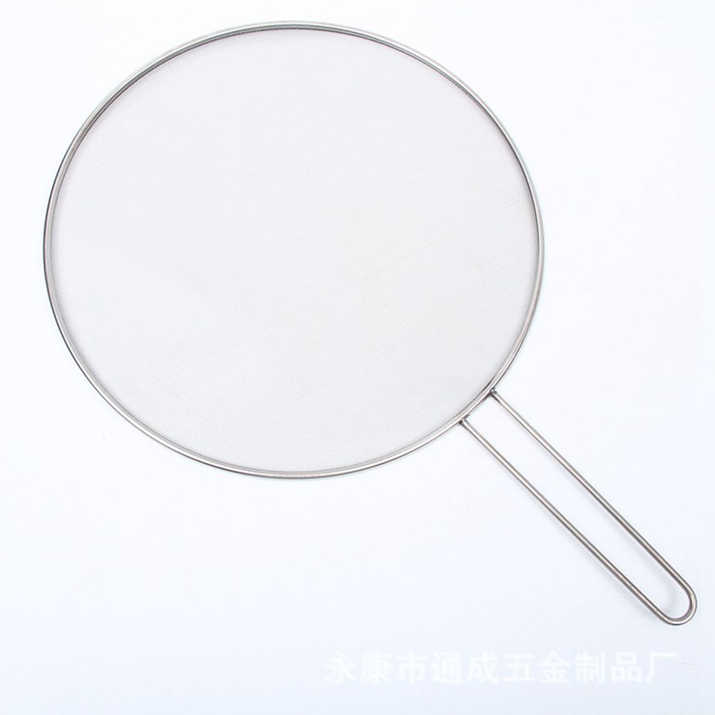 Kitchen Splatter Screen Stainless Steel Splatter Guard Fine Mesh Screen