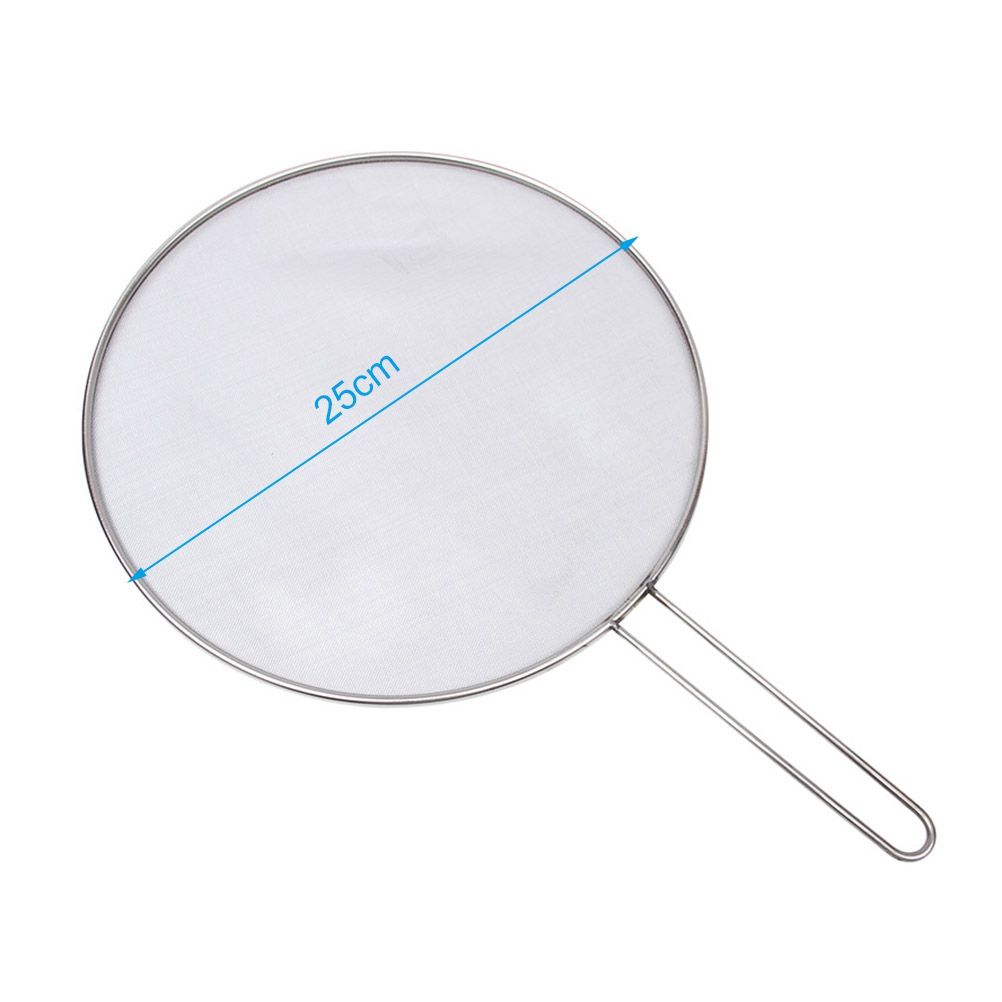 Kitchen Splatter Screen Stainless Steel Splatter Guard Fine Mesh Screen