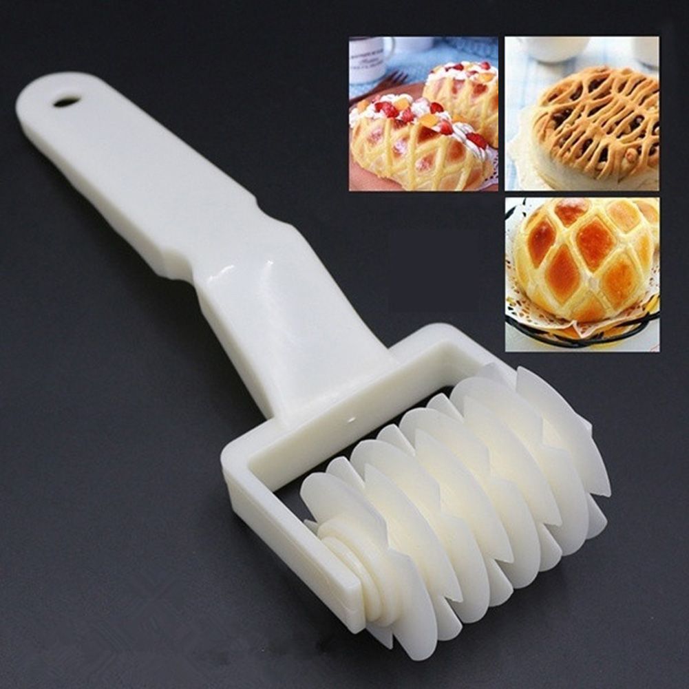 Lattice Dough Cutter Pastry Lattice Roller Cutter Kitchen Baking Tool