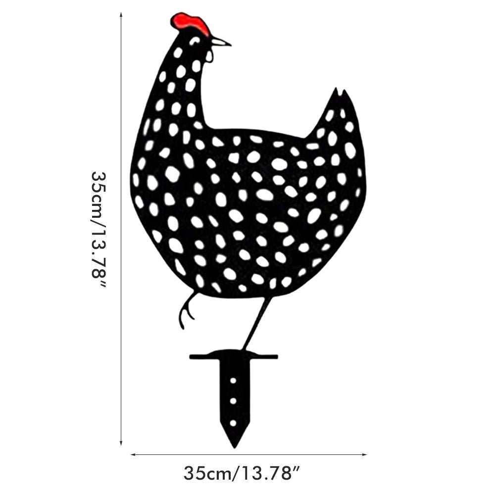 Lawn Pathway Sidewalk Garden Outdoor Decoration Animal Interest Garden Chicken Rooster Statue