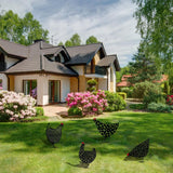 Lawn Pathway Sidewalk Garden Outdoor Decoration Animal Interest Garden Chicken Rooster Statue