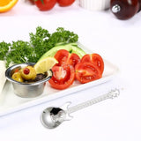 4 Pcs Guitar Coffee Spoons Stainless Steel Guitar Instrument Shaped Coffee Spoons Kitchen Utensil for Mixing Milkshake Tea Dessert Drink