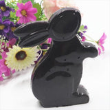 3D Easter Bunny Mold Chocolate Candy Cake Jelly Baking Tools Non Stick DIY Mold for Easter Decoration - Close-Up Angle