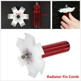 Air Condenser Radiator Evaporator Fin Straightener Comb Rake - Low Angle