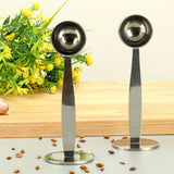 2 in 1 Coffee Spoon Espresso Tamper and Coffee Measure Spoon Dual Purpose Coffee Spoon