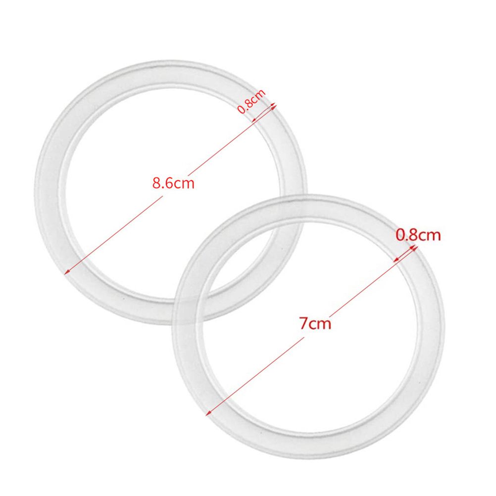 10Pcs Silicone Jar Gaskets Replacement Airtight Silicone Gasket Sealing Rings for Regular Mouth Canning Jar