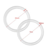 10Pcs Silicone Jar Gaskets Replacement Airtight Silicone Gasket Sealing Rings for Regular Mouth Canning Jar - Extra Image