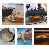 Silicone Baking Mold Loaf Bread Tray Rectangular Bread Baking Tool for DIY Homemade Cake Bread - 45-Degree Angle