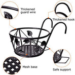 Iron Wire Hanging Flower Pot Holder Brackets Balcony Display Shelf Garden Plant Flower Holder Balcony Home Decoration