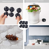 12Pcs Roach Traps Cockroach Killer Built In Bait Indoor Home Cockroach Bait Traps Child and Pet Safe