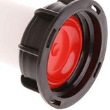 IBC Tote Tank Drain Cover Extension Outlet Hose Nozzle Valve Valve Inner Thread - Front View