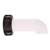 IBC Tote Tank Drain Cover Extension Outlet Hose Nozzle Valve Valve Inner Thread - Side View