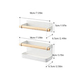 1 Set of Self Adhesive Wall Mounted Umbrella Rack Umbrella Holder Home Storage Supplies