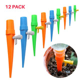 12pcs Self Watering Spikes Plant Waterer Automatic Vacation Drip Irrigation Watering Device
