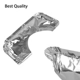 40Pcs Aluminum Foil Gas Top Disposable Bib Liners Stove Covers