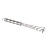 Stainless Steel Balls Whisk Egg Beater Mixing Cooking Tools Firm Durable Cream Frother Baking Utensils