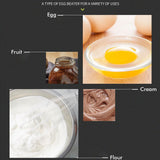 Stainless Steel Balls Whisk Egg Beater Mixing Cooking Tools Firm Durable Cream Frother Baking Utensils - Extra Image