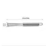 Stainless Steel Balls Whisk Egg Beater Mixing Cooking Tools Firm Durable Cream Frother Baking Utensils