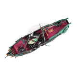 Aquarium Shipwreck Decorations Set Resin Ship Fish Tank Ornaments for Aquarium Environments Decor Accessories