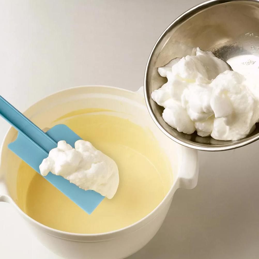 2Pcs/Set Plastic Spatula Soft Grip Cream Scraper Cutter Kitchen Gadget Baking Tools for Butter Cake Cream Pastry 10inch 12 inch