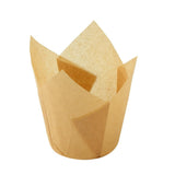 150 Pieces Mini Baking Cups Tulip Baking Cups Cupcake Liners Muffin Liners for Wedding Birthday Parties