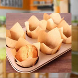 150 Pieces Mini Baking Cups Tulip Baking Cups Cupcake Liners Muffin Liners for Wedding Birthday Parties