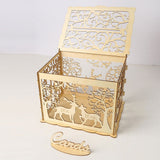 DIY Wedding Card Box Rustic Wood Card Box Gift Card Holder Card Box for Weddings Baby Showers Birthdays Graduations