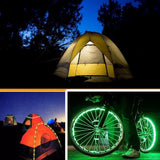 5V USB Led Strip Lights 16 Colors and 4 Modes Waterproof Flexible Color Changing RGB LED Light Strip with Rmote Control - Rear View