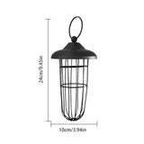 Outdoor Bird Feeder Hanging Fat Ball Holder Metal Bird Feeder Bird Food Dispenser - Front View