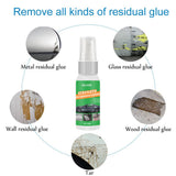 30ML Label Sticker Remover Sticky Residue Remover Adhesive Remover for Glass Wood Marble - Side View