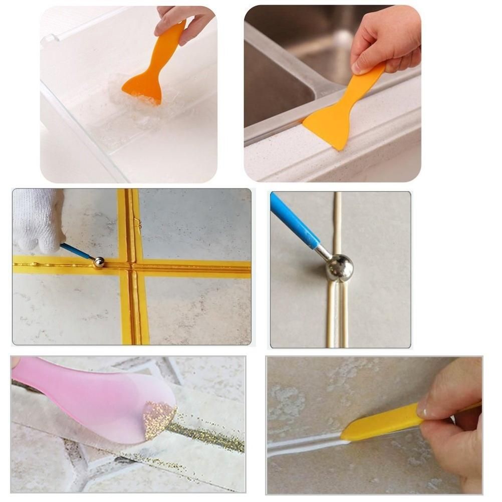 4PCS DIY Stainless Steel Polymer Clay Tools Sculpture Tool Toy Molding Balls Sticks Non Slip Durable Carving Pen