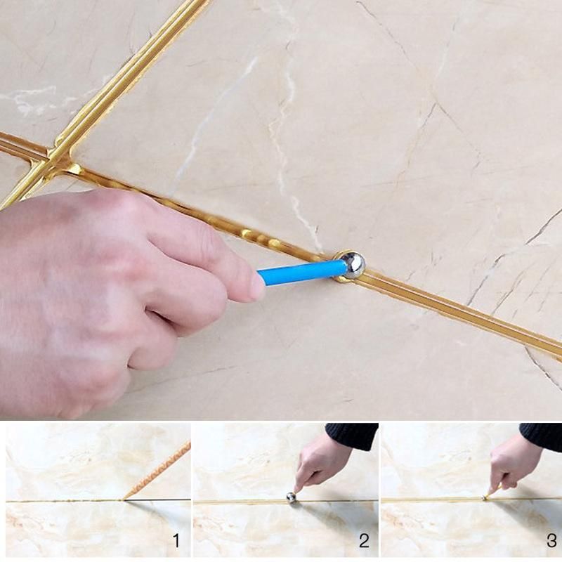 4PCS DIY Stainless Steel Polymer Clay Tools Sculpture Tool Toy Molding Balls Sticks Non Slip Durable Carving Pen