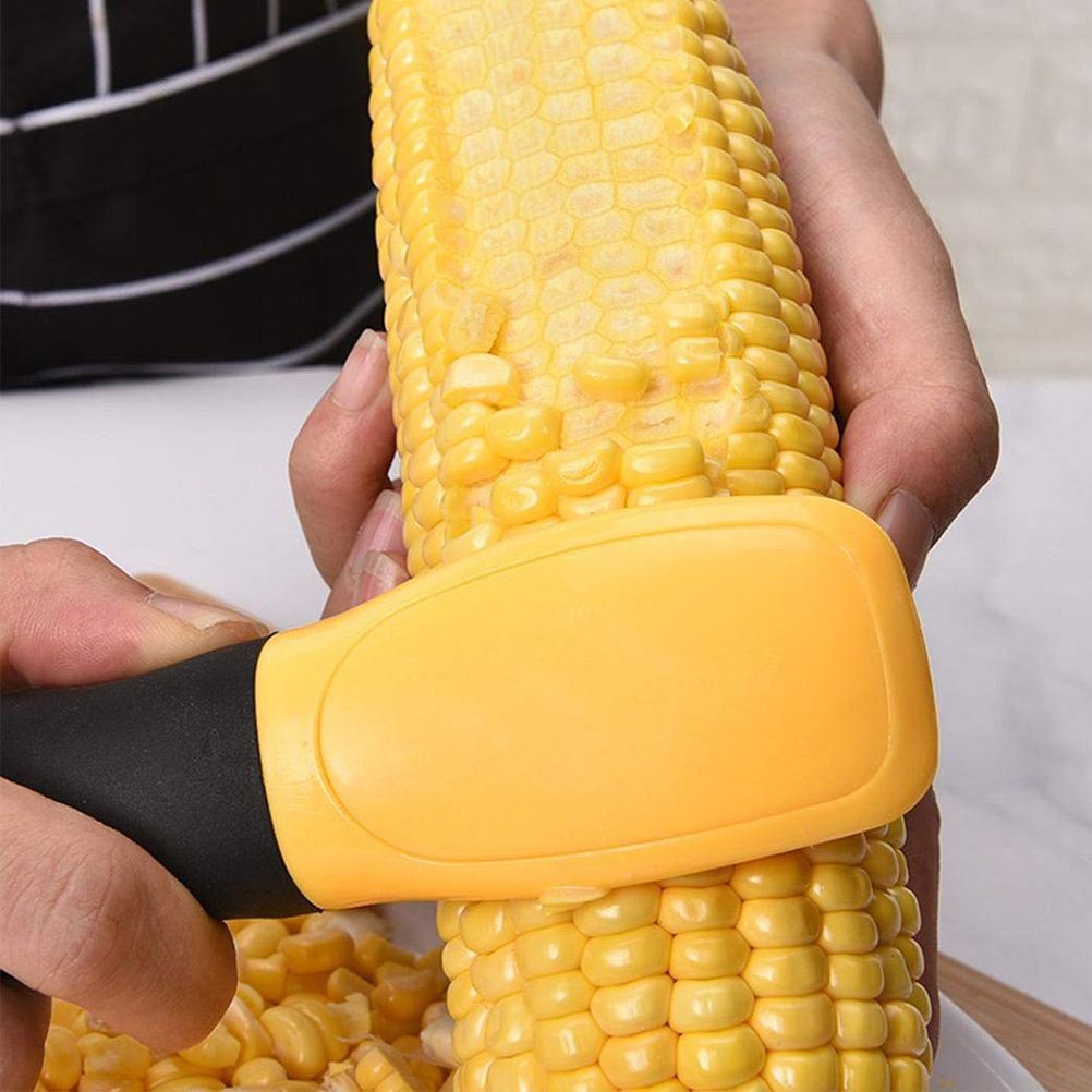 Corn Peeler Hand Held Corn Cob Remover Kitchen Corncob Removal Tool