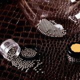 304 Stainless Steel Cleaning Beads for Wine Decanters and Bottles - Close-Up Angle