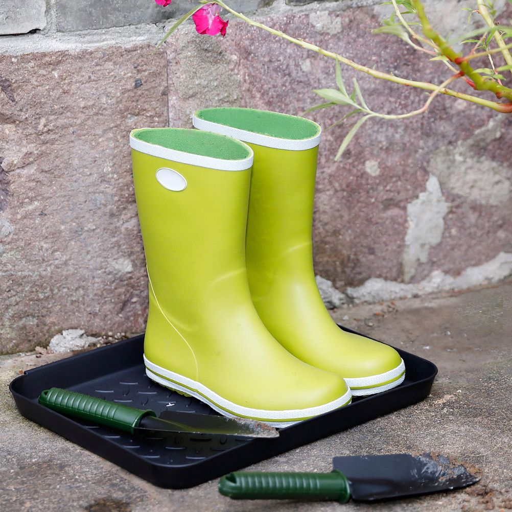 3Pcs Washable Boot Tray Garden Shoe Plate Multifunctional Tray for Plants Pets Tools