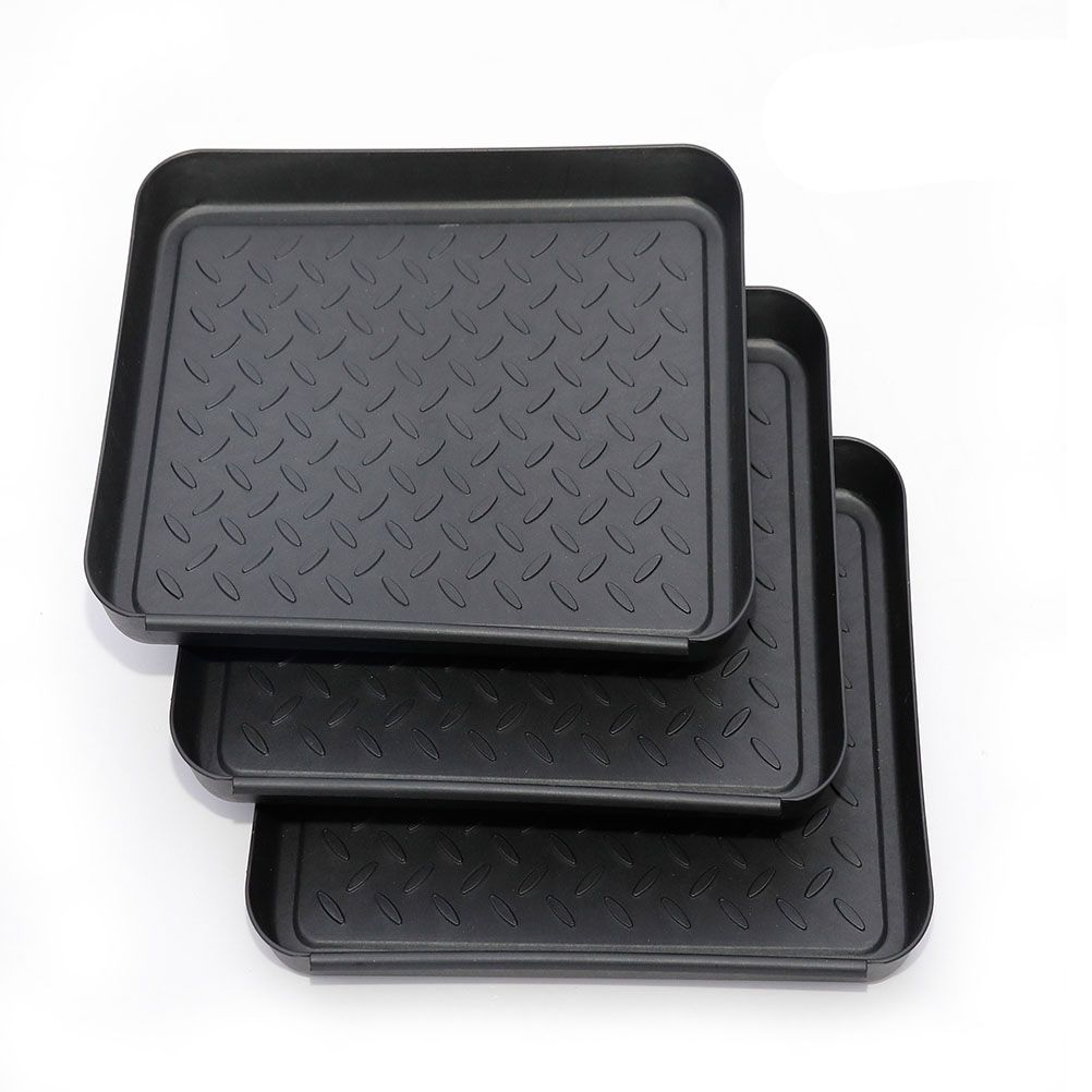 3Pcs Washable Boot Tray Garden Shoe Plate Multifunctional Tray for Plants Pets Tools