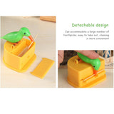 Cute Bird Toothpick Holder Dispenser Gag Gift Cleaning Toothpick Case - Low Angle